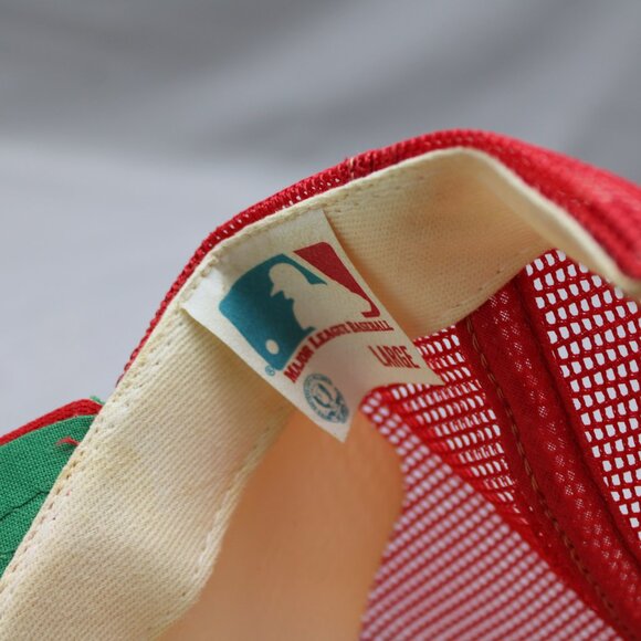 Cincinnati Reds Hat (VTG) - Trucker Hat by Annco - Adult Snapback - Picture 8 of 8